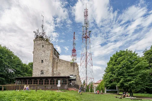 Chełmiec w Górach Wałbrzyskich - najkrótszy szlak na szczyt